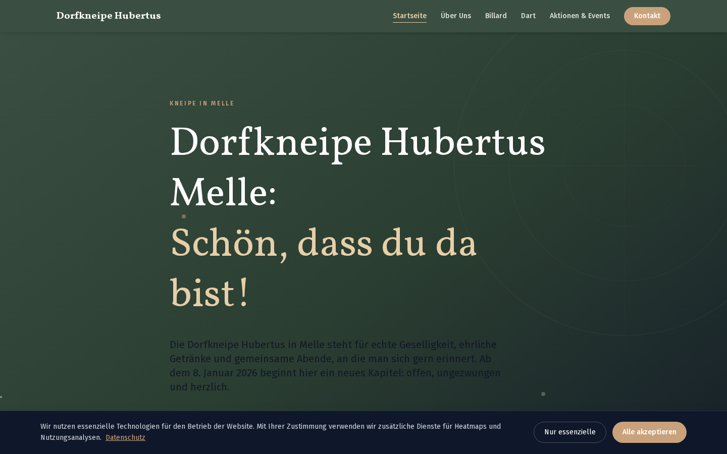 Desktop-Vorschau Ihrer neuen Website