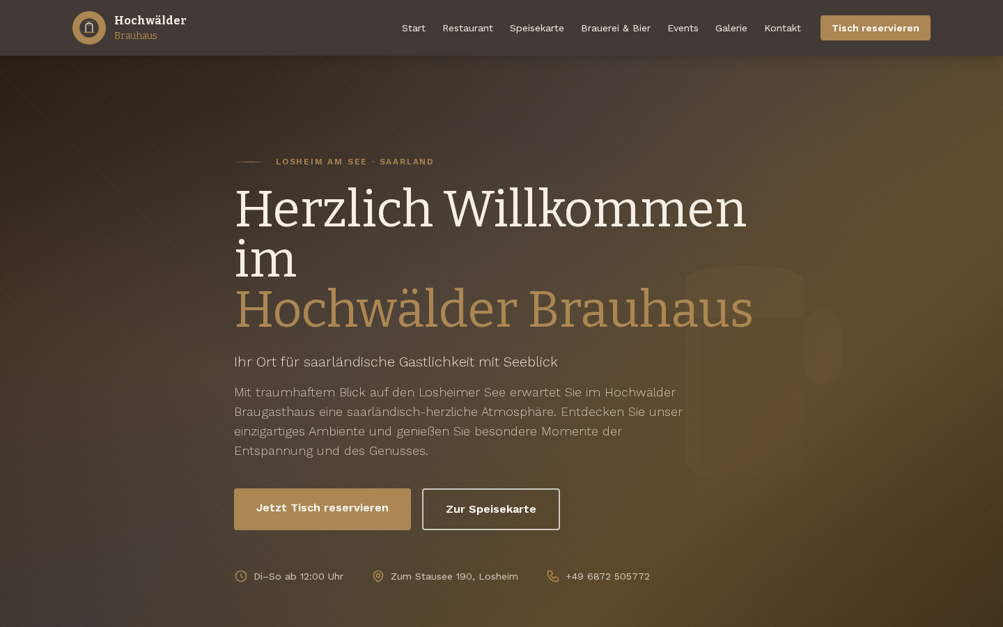 Desktop-Vorschau Ihrer neuen Website