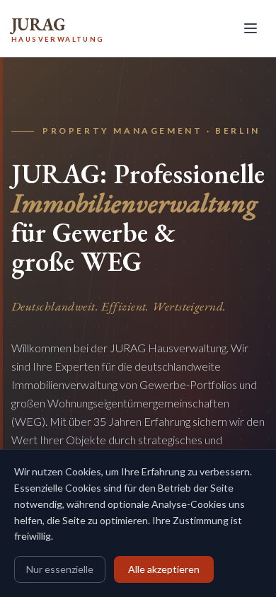 Mobile-Vorschau Ihrer neuen Website