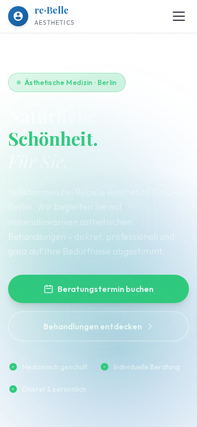 Mobile-Vorschau Ihrer neuen Website
